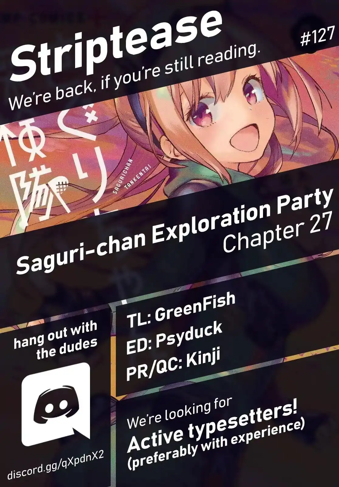 Saguri-chan Tankentai Chapter 27 1